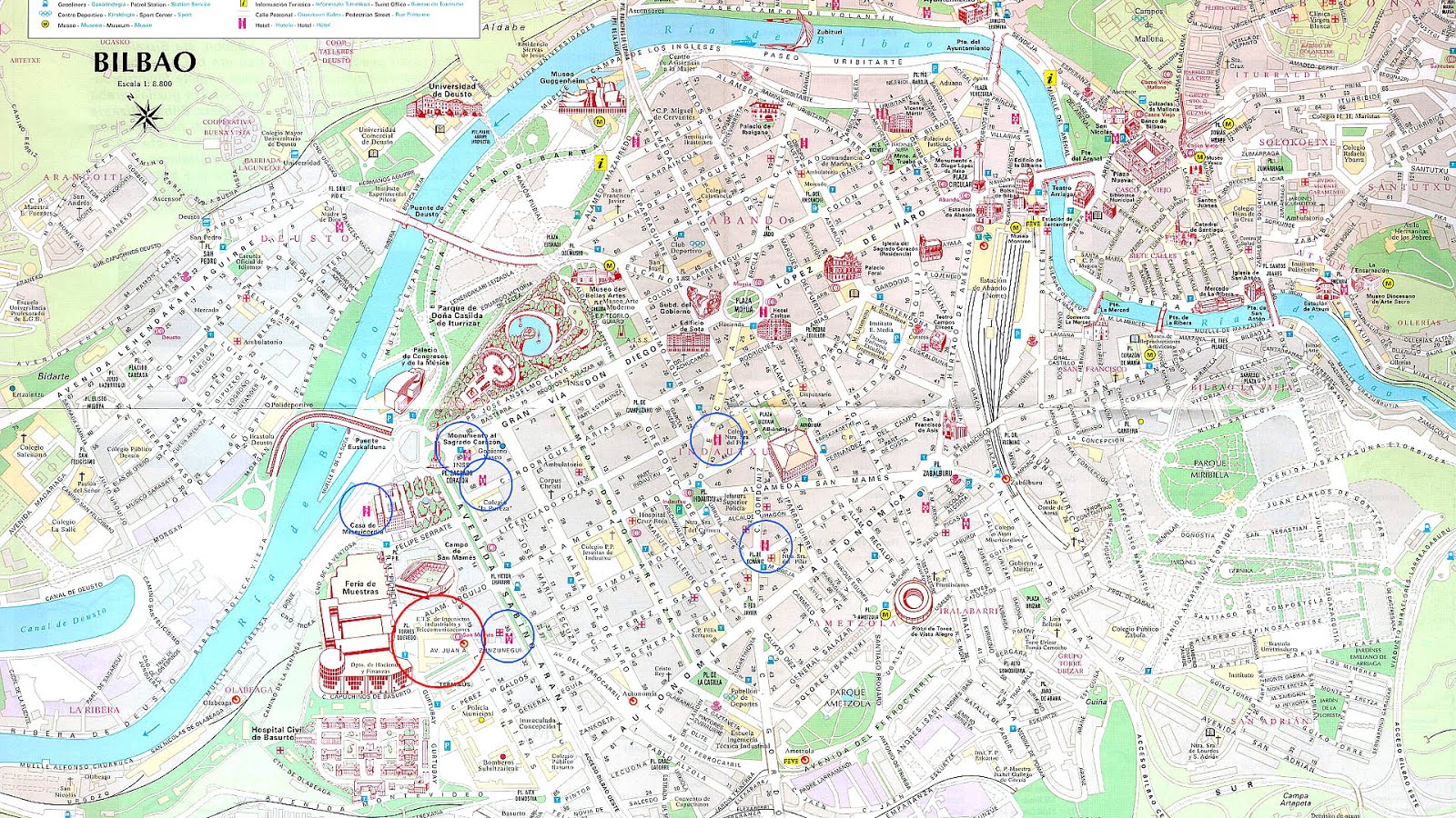 Rent Car Bilbao Airport Trip to Airport