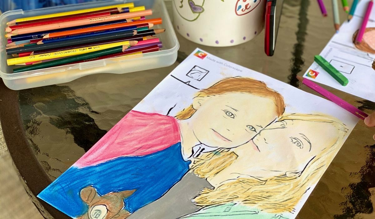 How To Make A Photo Into A Coloring Page Coloring Pages