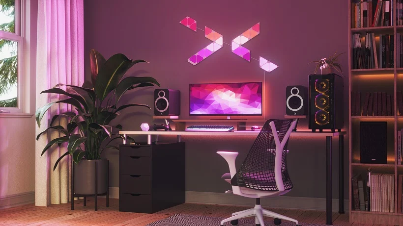 Nanoleaf launches Shapes Line, gaming-ready smart lighting system