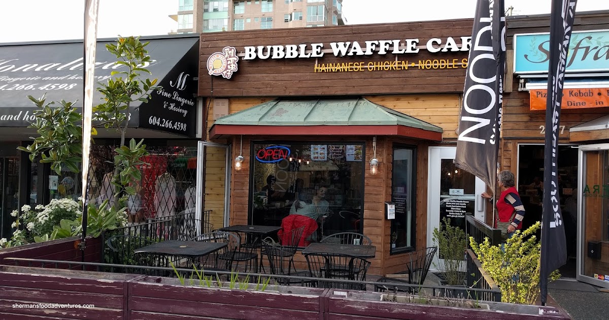 Sherman's Food Adventures Bubble Waffle Cafe (Kerrisdale)