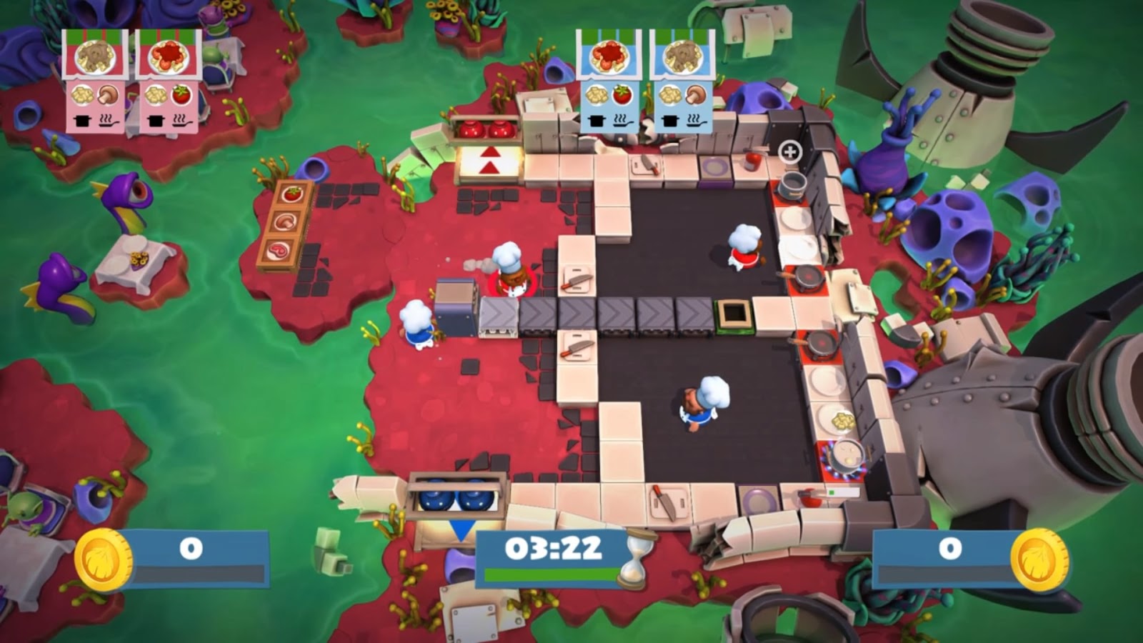 Jogo de cozinheiros Overcooked recebe data de lançamento - Conversa de Sofá