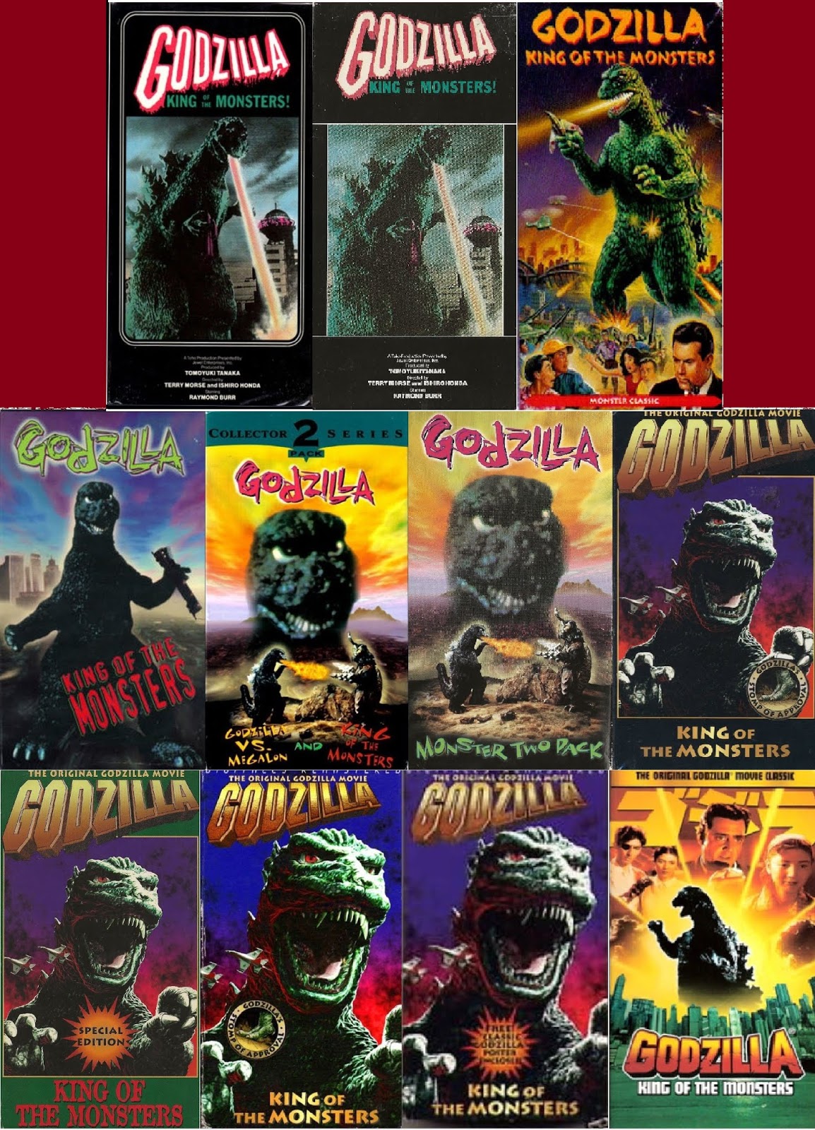 Many Godzilla Pack