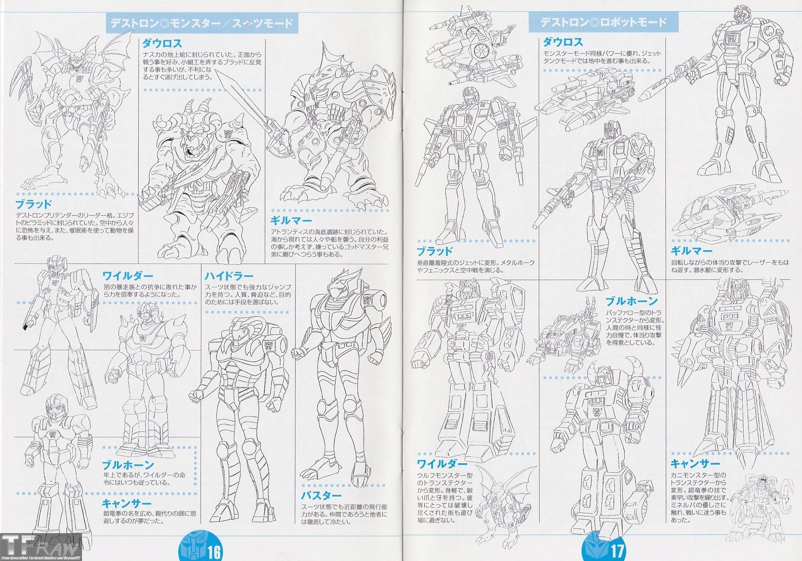 Transformers SuperGod Masterforce DVD Booklet