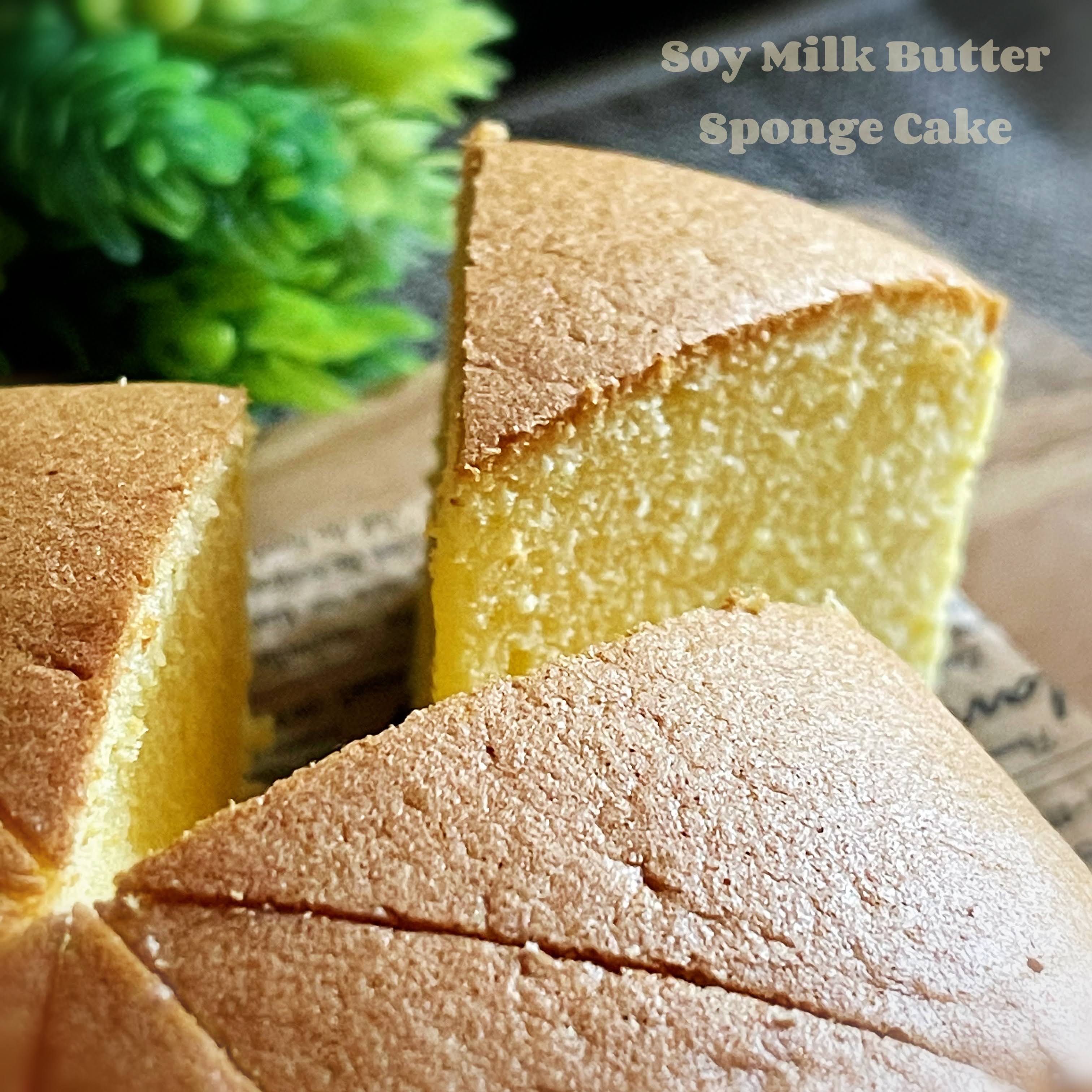 My Mind Patch Soy Milk Butter Sponge Cake