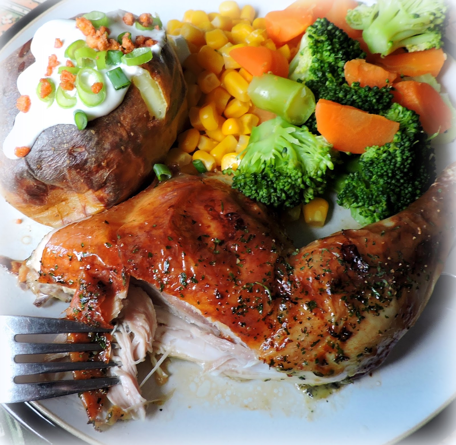 Lemon, Garlic & Herb Chicken Quarters The English Kitchen