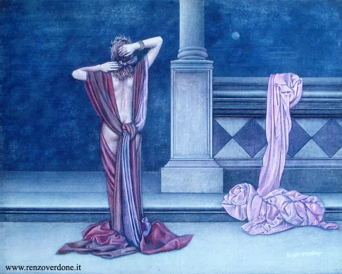 Renzo Verdone 1939 | Italian Symbolist painter