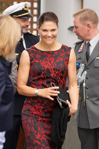 Crown Princess Victoria of Sweden at Baltic Sea Seminar at Finnish Embassy