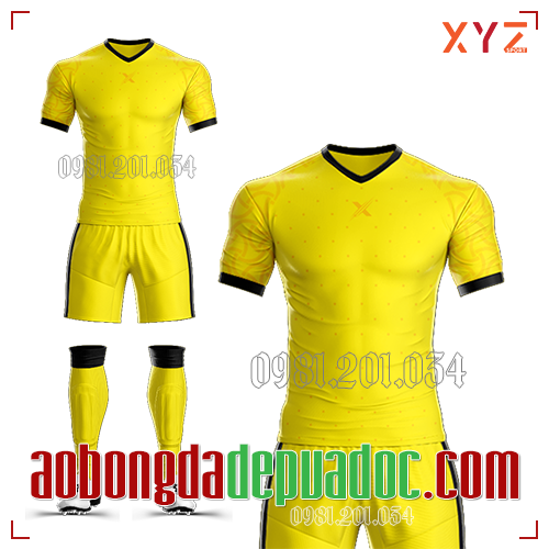 Áo Ko Logo XYZ-26 Màu Vàng