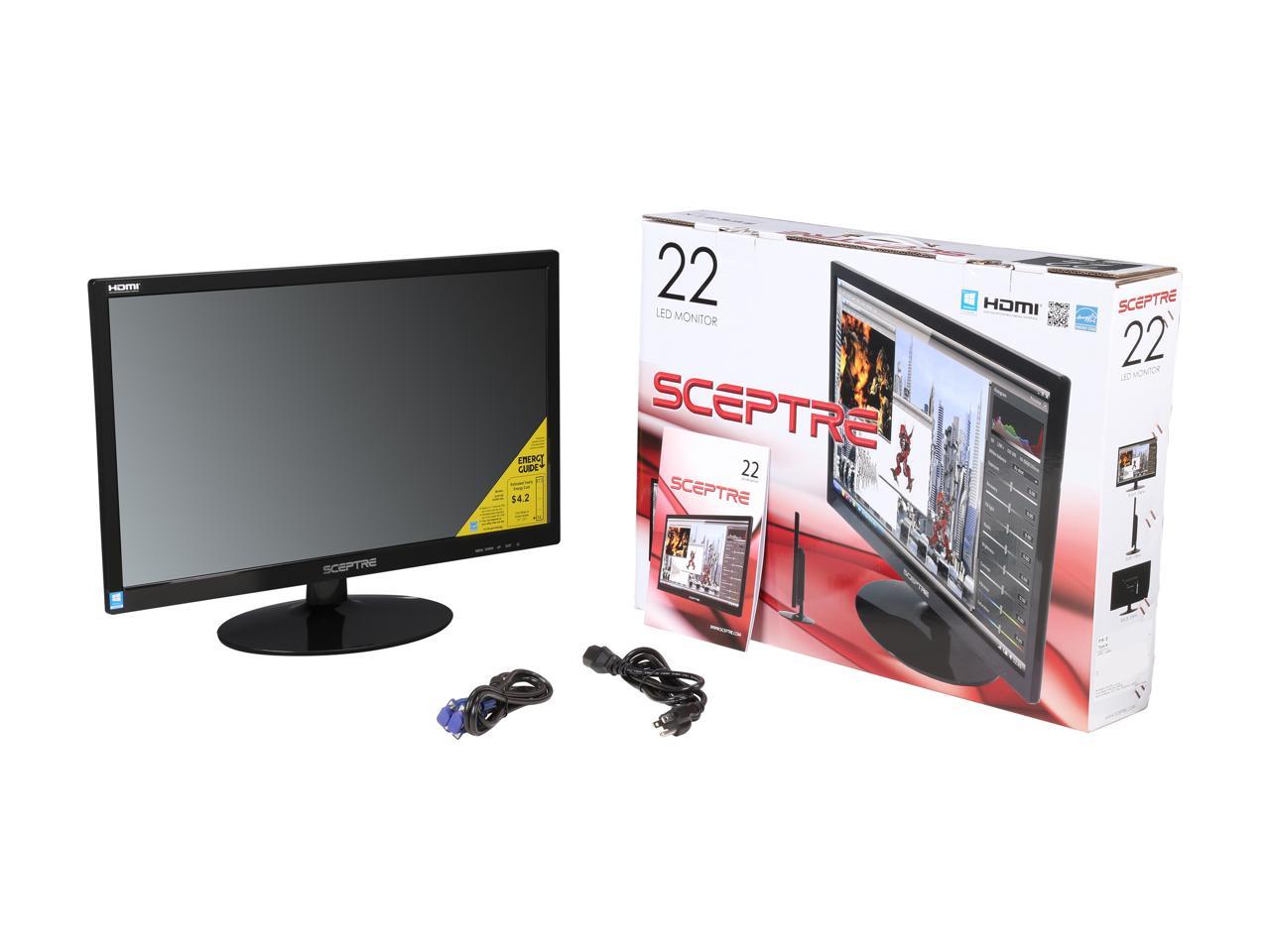 Sceptre 22 Inch LED 1080p Monitor E225W review Gaming PC EX COOL