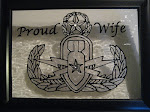 Proud EOD wife on glass