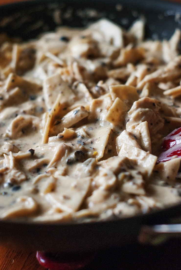 Keto Sour Cream Chicken Skillet