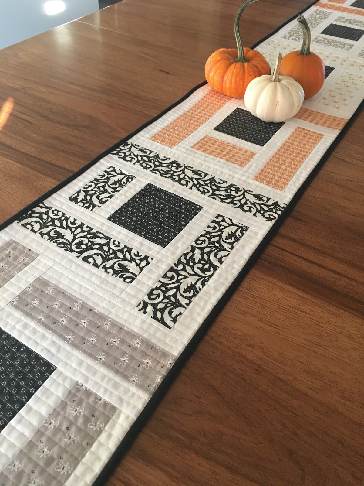 Fresh Dew Drops Log Cottage A Jelly Roll Table Runner