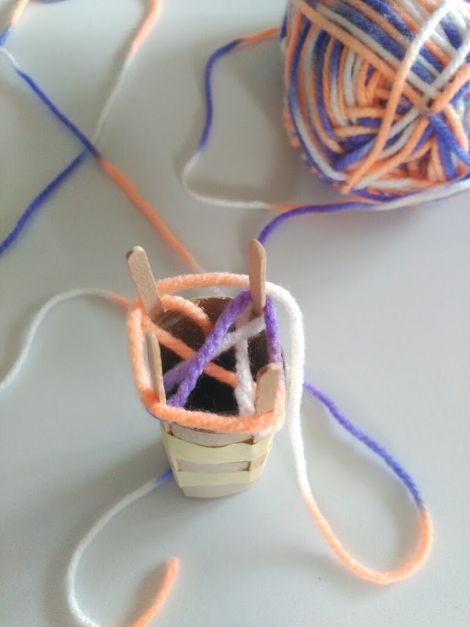 tricotín, diy, handmade, lana, tricotar