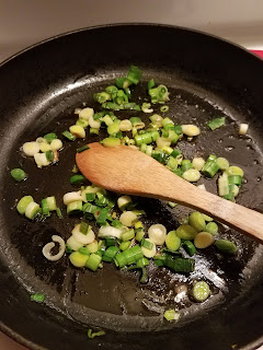 3 Veg Mash with Sauteed Green Onions, a delicious mashed potatoes dish! As part of our December 2019 blitz here at OurSundayCafe.
