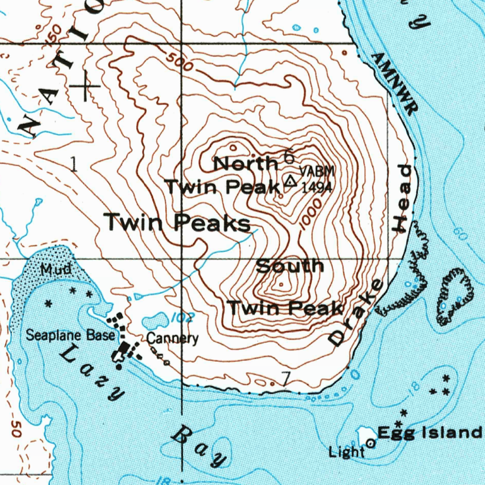 Twin Peaks all over the States 01 • ALITAK, AK > ANCHORAGE, AK