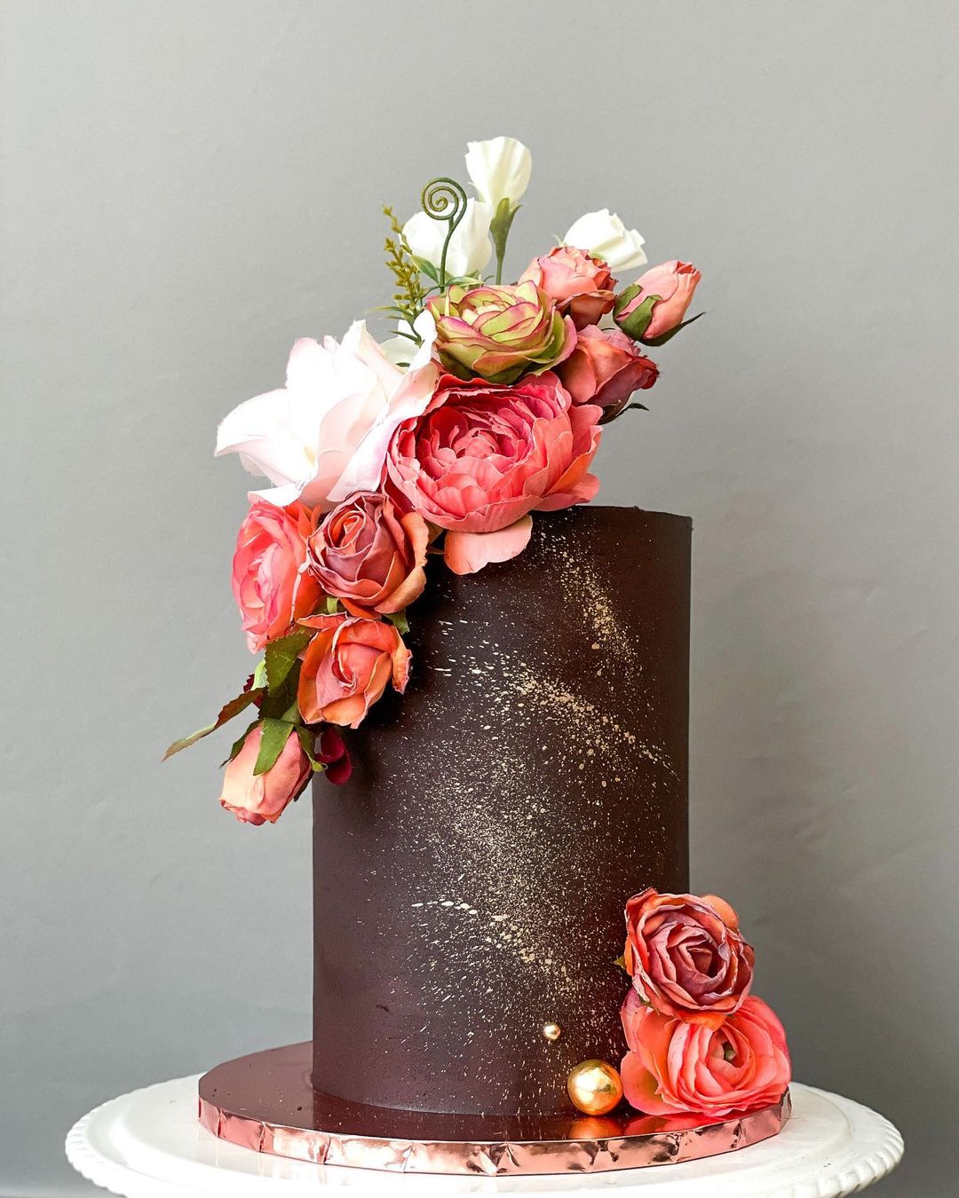 44 cakes of the Prettiest Floral Wedding Cakes | Melody Jacob