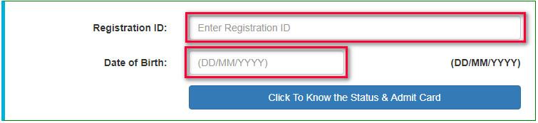 CHSL 10+2 Exam Admit Card 2019