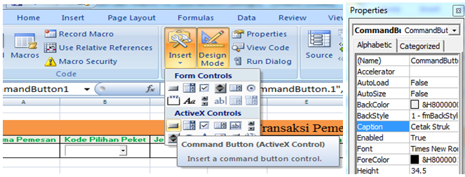 Cara Membuat Visual Basic Application (VBA) sederhana