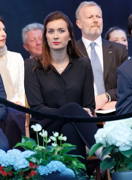 Duke Henri, Duchess Maria Teresa, Prince Guillaume, Princess Stephanie, Prince Felix, Princess Claire, Prince Louis, Princess Alexandra