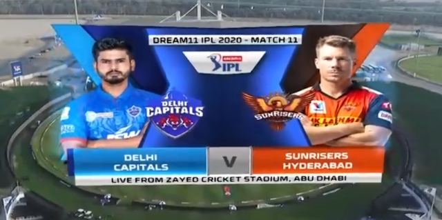 Sunrisers Hyderabad Vs Delhi Capitals