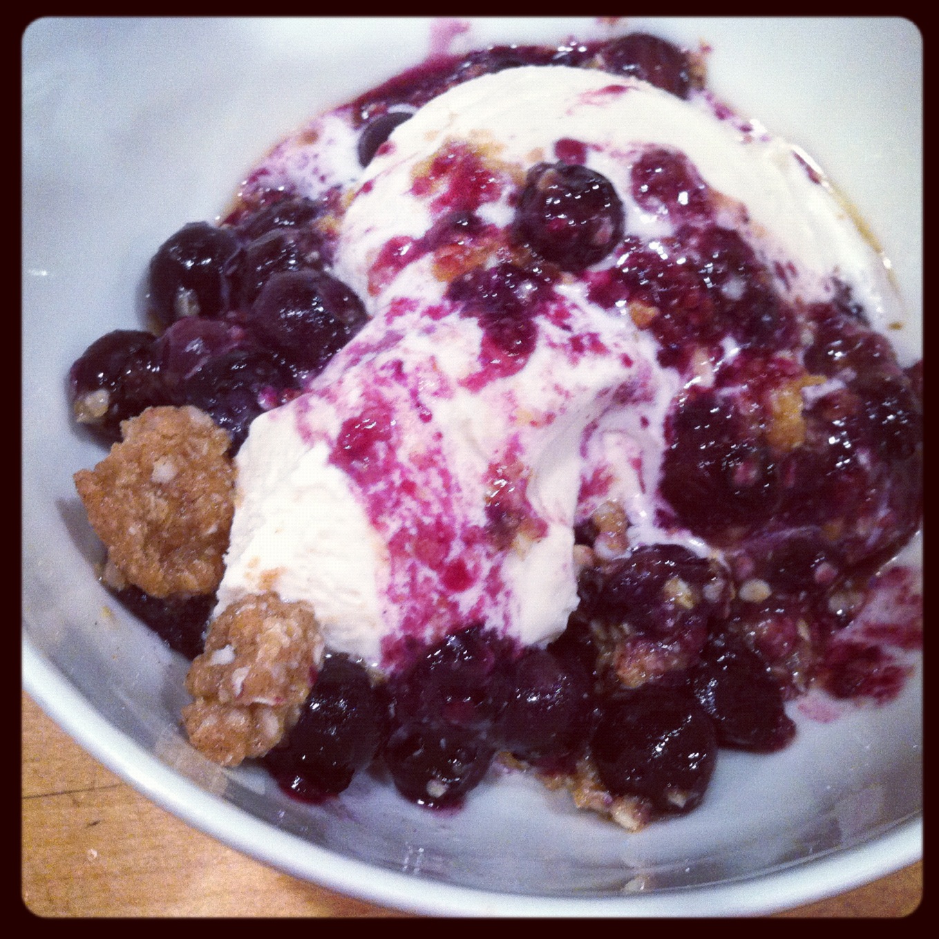 Gluten Free For All: Gluten-Free Blueberry Crumble