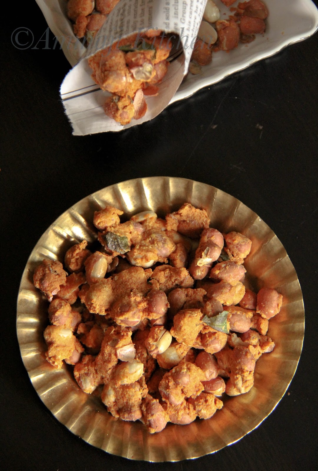 Masala Peanuts Indian Food Recipes Ammaji Kitchen
