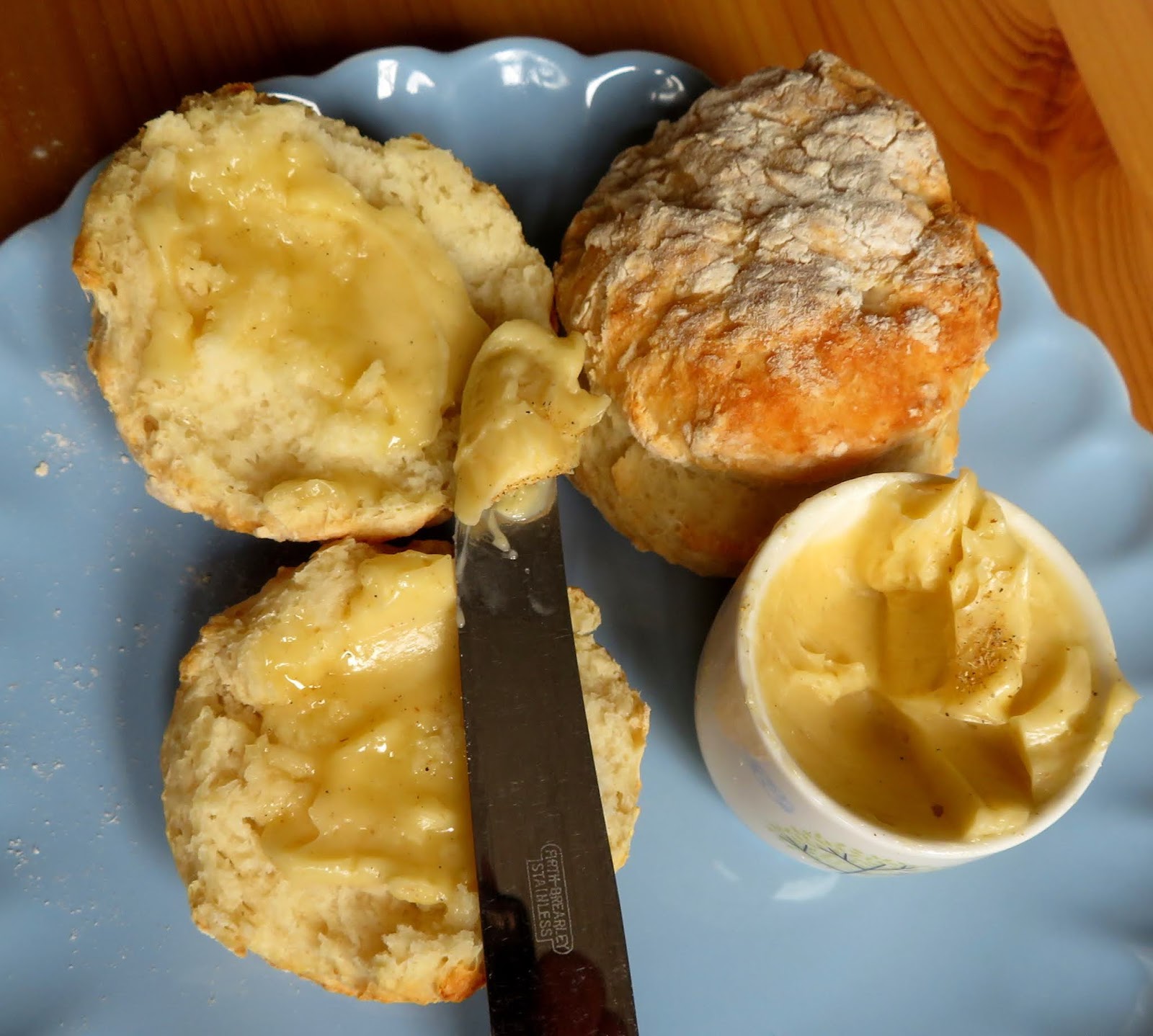 Yogurt Biscuits & Honey Cardamom Butter The English Kitchen