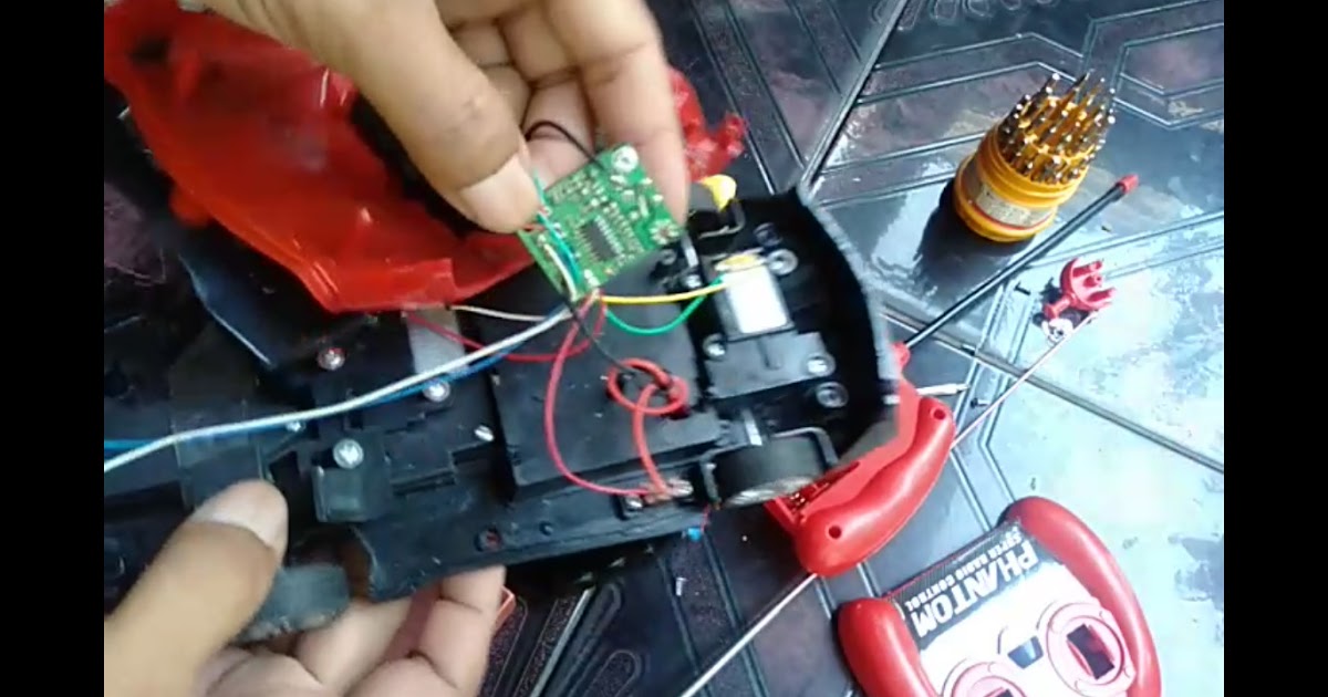 Cara Melacak Kerusakan Komponen Mainan Mobil Remot Control Iwansadja