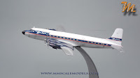 Delta Airlines Douglas DC-6, 1/144  scale model 