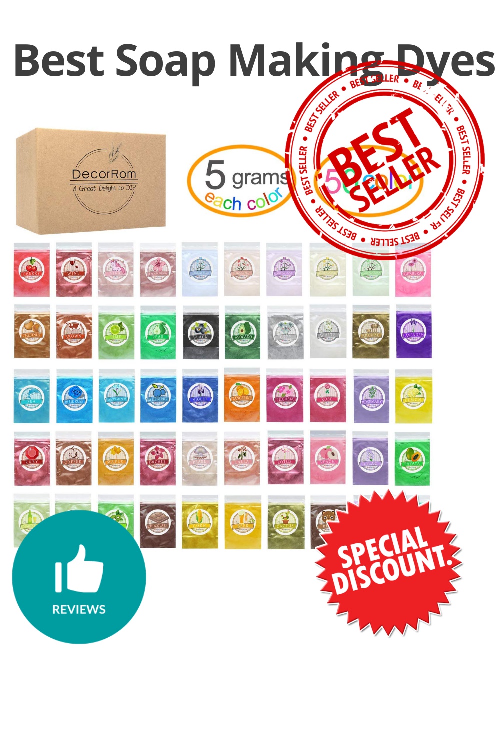 Best Soap Making Dyes