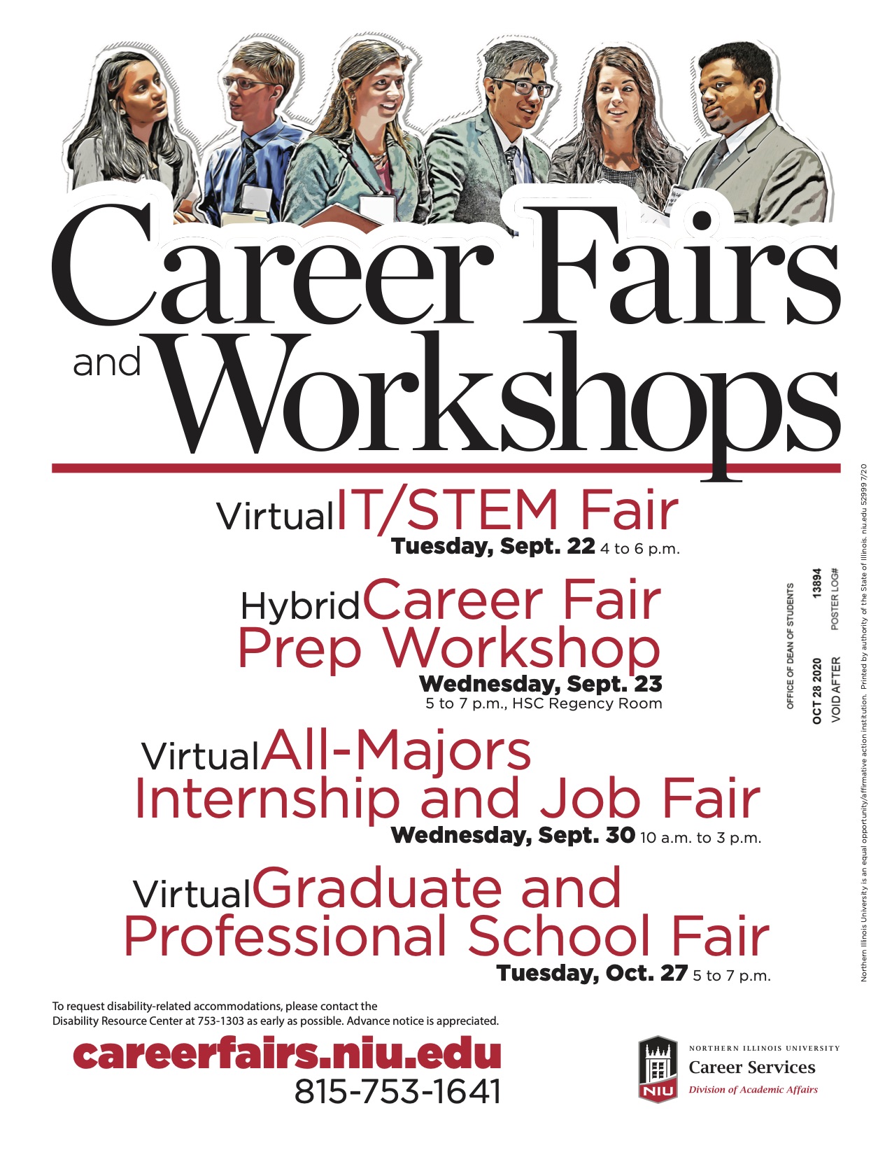 Environmental Studies Student News NIU Career Services’ Fall Virtual