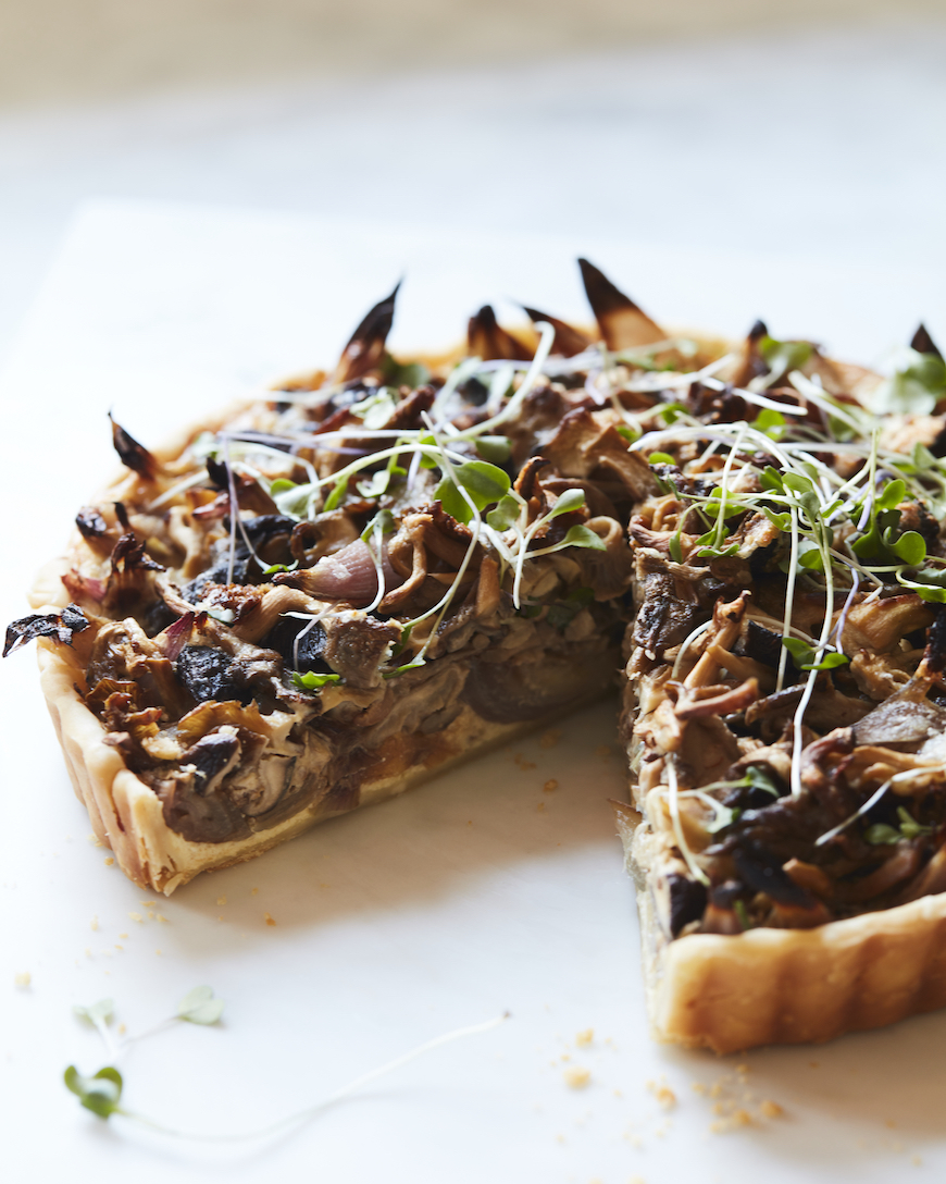 vegetarian Food All Recipes Wild Mushroom Tart