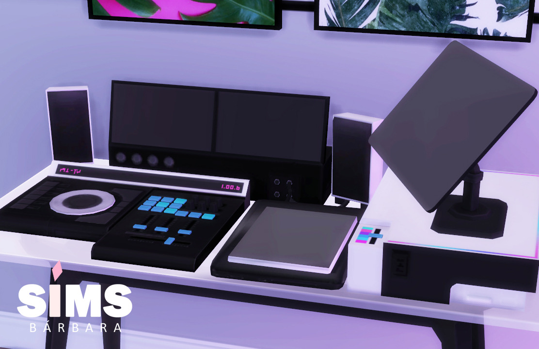 SIMS 4 BARBARA SIMS Music Master Station Bárbara Sims