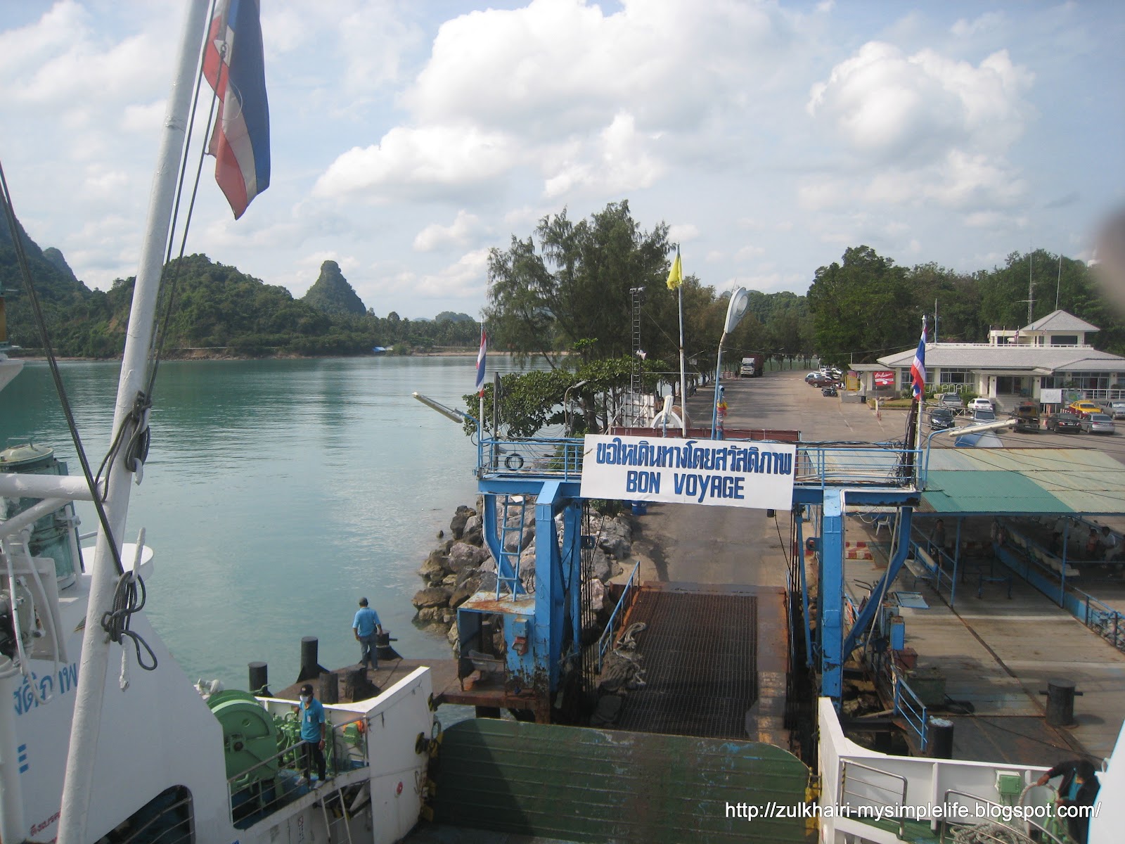 My Simple Life © Ride to Koh Samui (on the Raja Ferry & arrived Lamai, Koh Samui)
