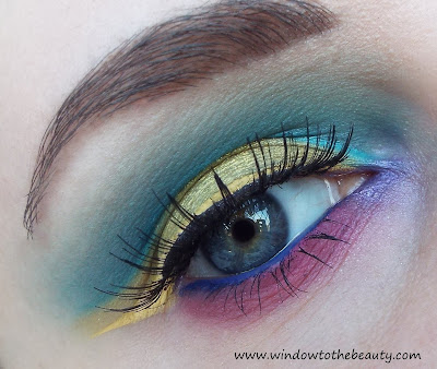 colourful makeup