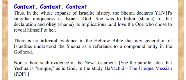 Paul Sumner. “Echad” in the Shema. www.hebrew-streams.org/works/hebrew/echad.html Mark 12:29.