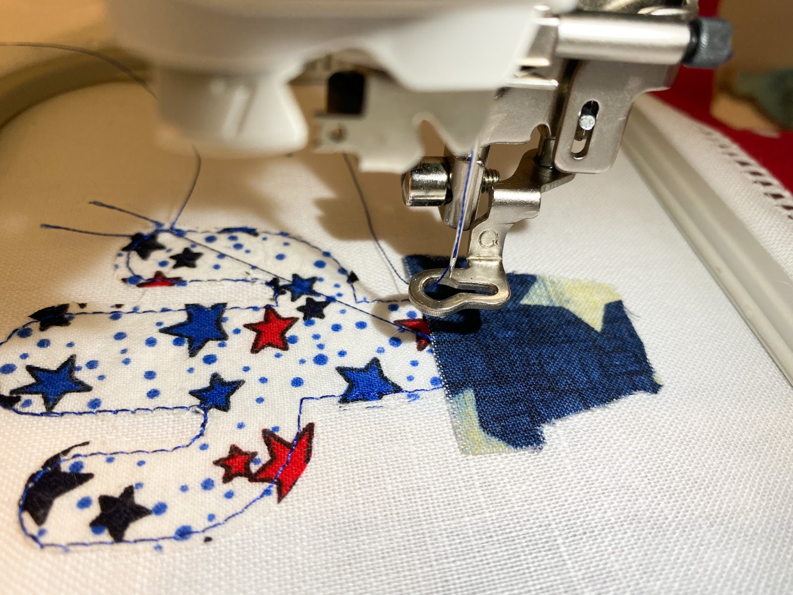 First Machine Applique Embroidery Project with Silhouette CAMEO and