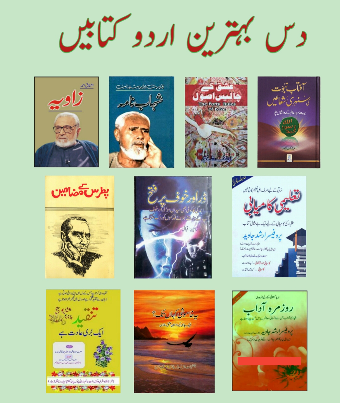 phd books in urdu