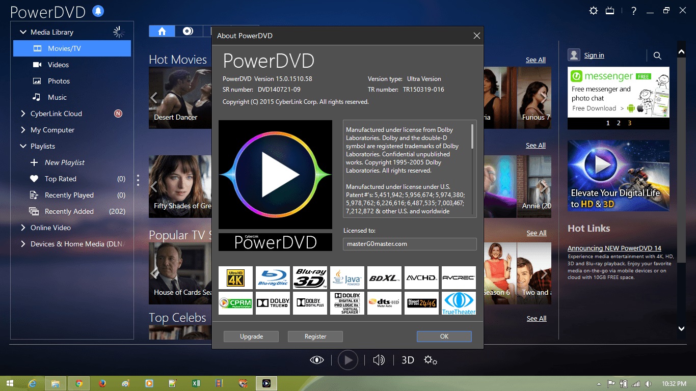 powerdvd ultra 15