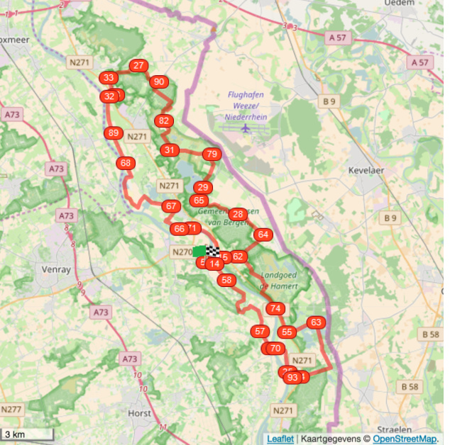 TOUR DE FRANS: Maasduinenroute