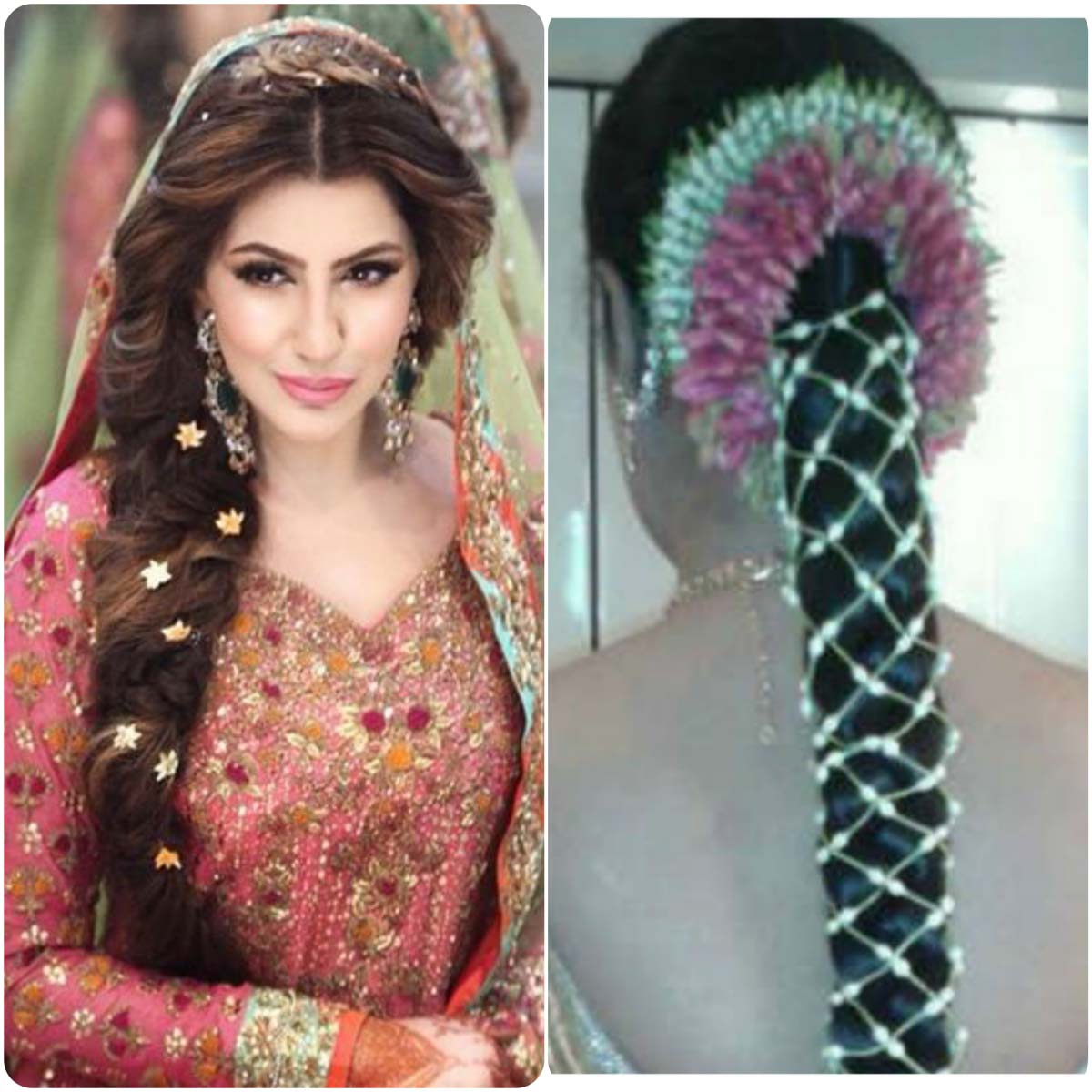 hairstyle for indian marriage party