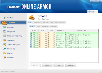 تحميل برنامج Emsisoft Online Armor 6 مجانا لحماية جهازك من التجسس