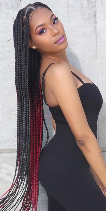 37 Latest Fulani Short Box Braids Hairstyles For Black Women To