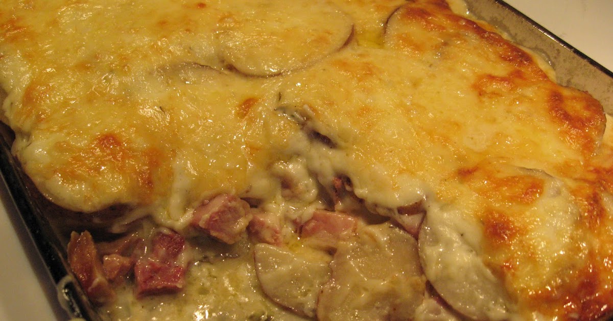Recettes de Flipp Gratin de pommes de terre au jambon