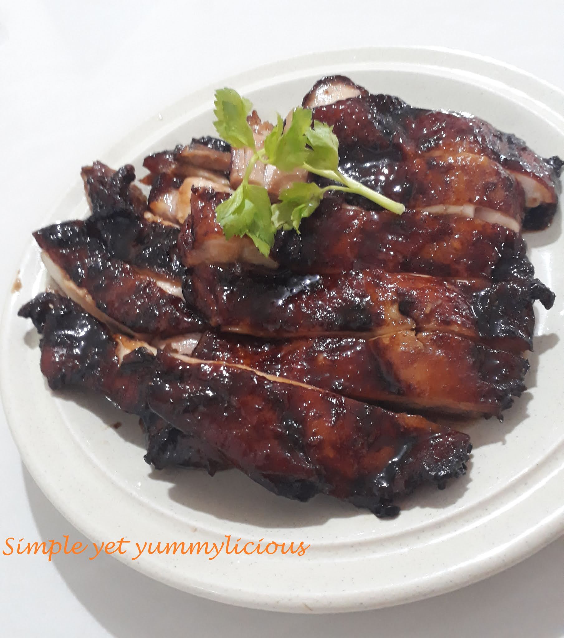 Simple yet yummylicious! Sticky Chinese Five Spice Chicken
