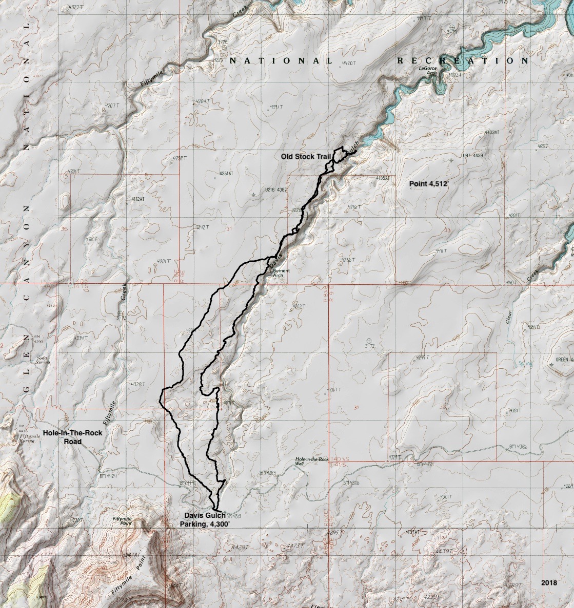 Earthline The American West Davis Gulch Glen Canyon National