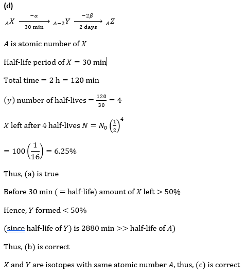 STRUCTURE OF ATOM Quiz-1
