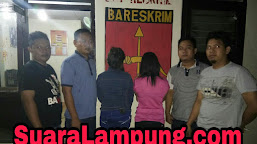 Dua Wanita Pengguna Narkotika Di Lampung Timur,Di Gelandang Ke Sel Tahanan.