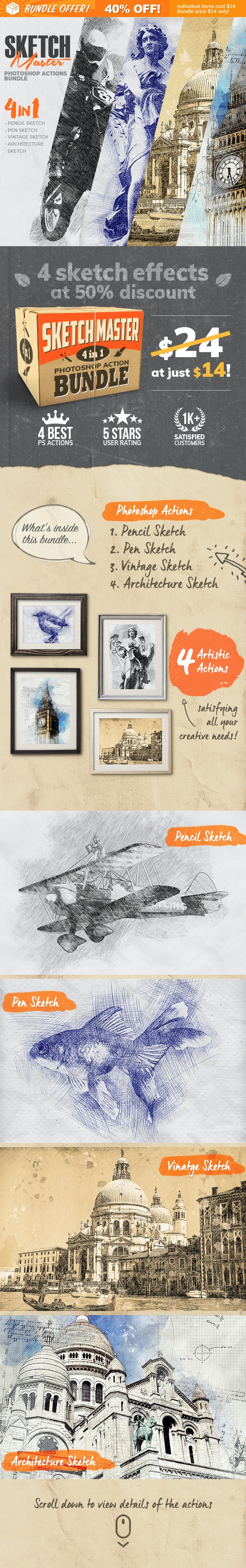 image preview sketch master bundle