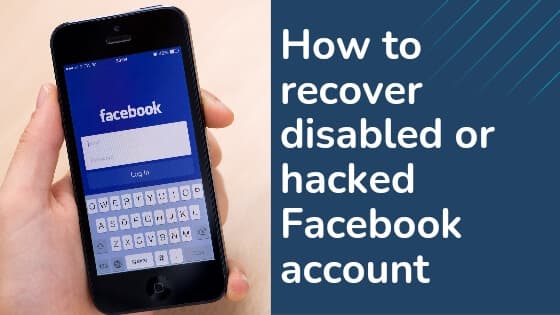 How to recover disabled or hacked Facebook account - Hamraoui Tech